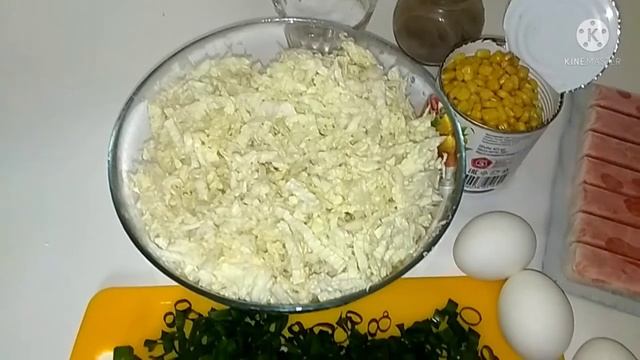 Салат из пекинской капусты смотреть онлайн