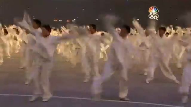 【OLYMPIC】（NBC）08 Olympics Opening Ceremony- 太极部分 смотреть онлайн