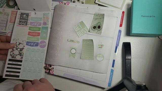 Планирование на сентябрь. Новое оформление страничек The Happy Planner смотреть онлайн