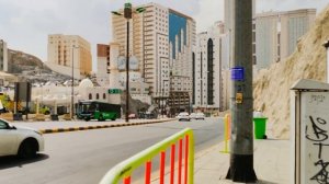 Город Мекка. От отеля до Каабы. 4К #Мекка #Хадж #умра #паломник #кибла #сунна #кса  #makkah