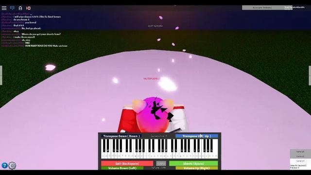 Steven universe (other Friends) Roblox Piano Cover смотреть онлайн