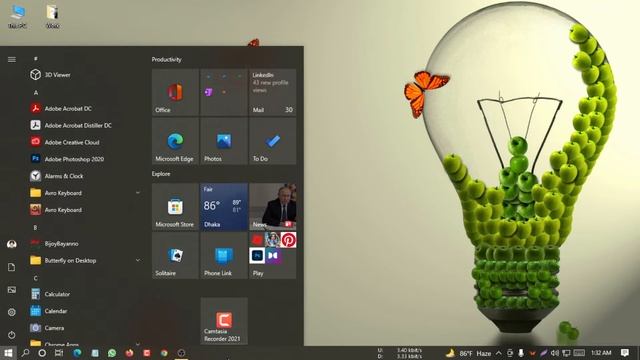 How to add software icons on taskbar windows 10 । taskbar Setting 2022 смотреть онлайн