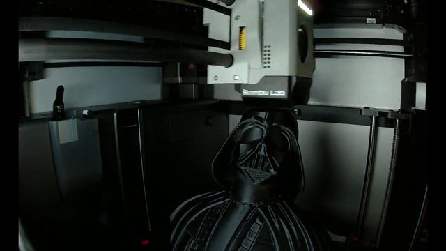 Darth Vader Bust 3D Print with Bambu Lab X1C смотреть онлайн