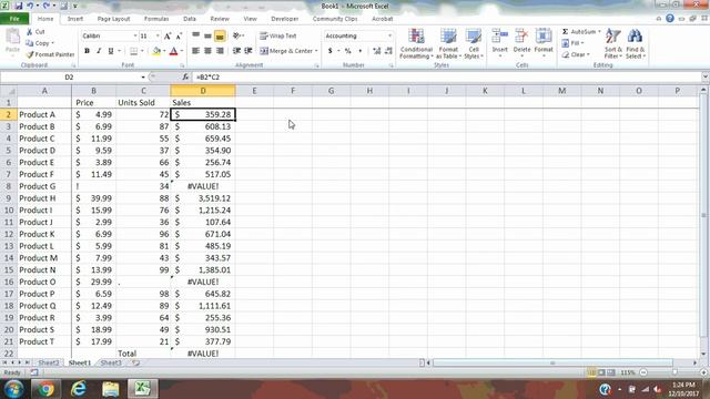 Remove Error Messages in Excel with IFERROR смотреть онлайн