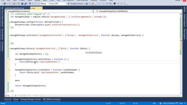 Manage Roles using AngularJS and Web Api - Tutorial7 смотреть онлайн