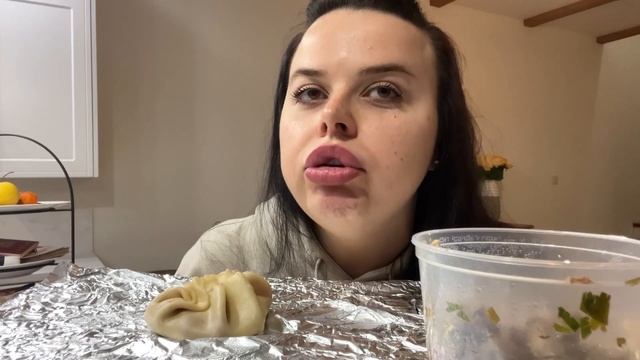 Мукбанг — Хинкали? Вареники с Вишнями? смотреть онлайн