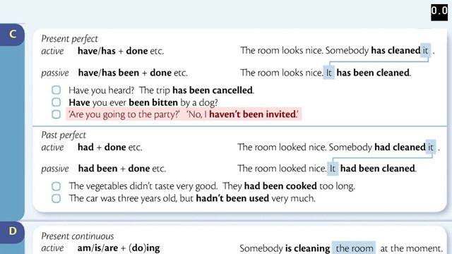 Unit 43 Passive 2(be Done/ Been Done/ Being Done) Shadowing With 'Grammar In Use-intermediate'