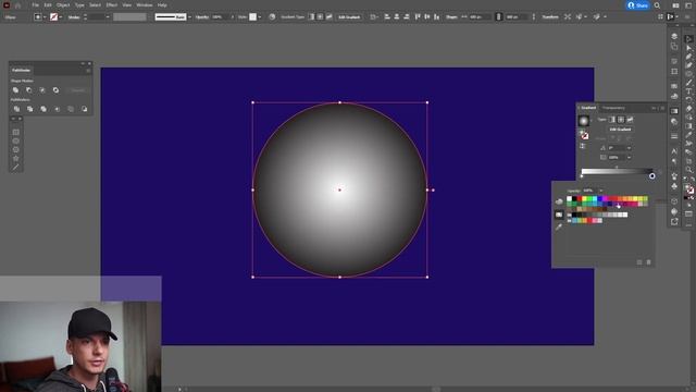 How to Design Gradient Glow in Illustrator смотреть онлайн