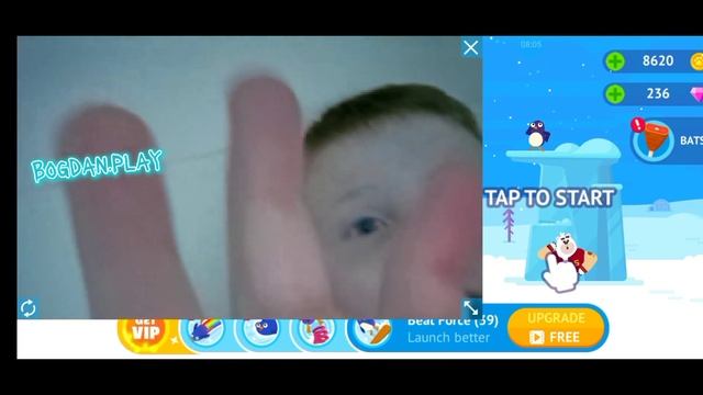 играем в прыжки пингвина почти выйграли смотреть онлайн