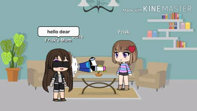 Undertale Meets Frisk's Family смотреть онлайн