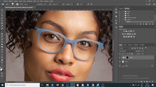 Suavizado de Piel - Acción de Photoshop / Skin softening - PS Action - descarga gratis descripción смотреть онлайн