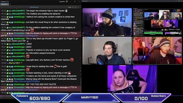 Is react content ethical? - DEBATE: AlecGunter/Gremloe vs. DoubleShine/NoJusticeMTG смотреть онлайн