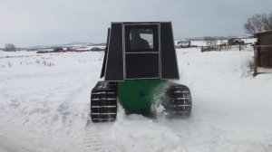 СНЕГОБОЛОТОХОД своими руками