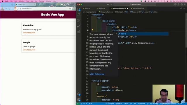 Learn Vue JS by Creating a Basic App смотреть онлайн