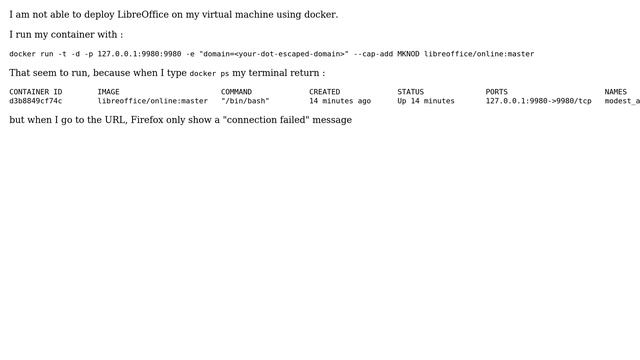DevOps & SysAdmins: How to access LibreOffice running in a Docker container from a Windows system? смотреть онлайн