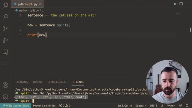 Python split – Python tutorial magyar felirattal – CodeBerry Programozóiskola смотреть онлайн