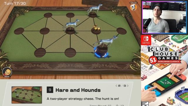 Hare and Hounds | Online Multiplayer - Clubhouse Games: 51 Worldwide Classics for Nintendo Switch смотреть онлайн