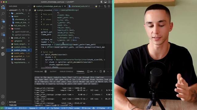 How to Create LOCAL Chatbots with GPT4All and LangChain [Full Guide] смотреть онлайн