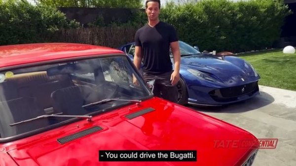 TRISTAN TATE BOUGHT A RUSSIAN SUPERCAR! It out classes the Bugatti...