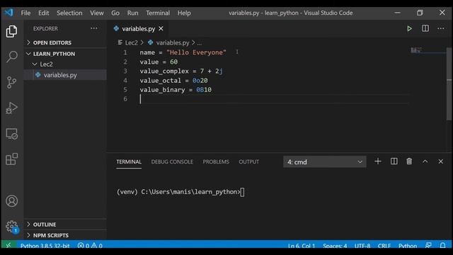 Python data types , implicit and explicit type conversions смотреть онлайн