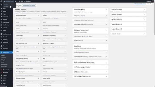 How to configure WooCommerce shop page with WoodMart смотреть онлайн