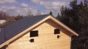 Строительство сруба из бруса под усадку 8х8м в 1.5 этажа. Отзыв от Павла Анатольевича.