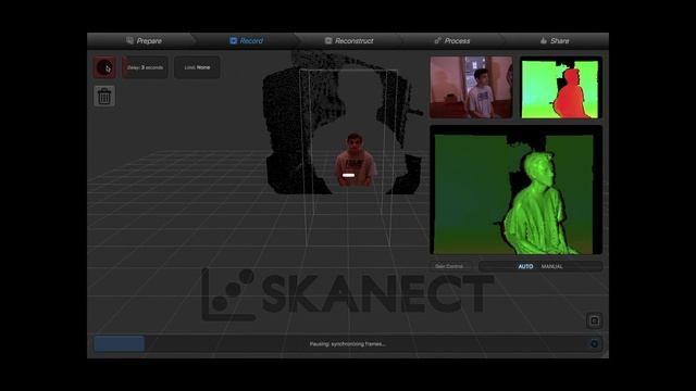 3D Scanning with a Kinect and Skanect смотреть онлайн