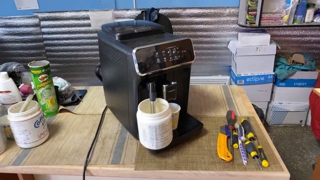 Phillips Ep1200 Очистка от накипи. Просто и быстро. 4 действия.