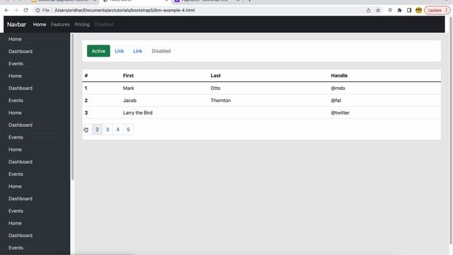 Bootstrap Tutorial For Beginners #36 - Bootstrap Pagination Tutorial | Bootstrap Tutorial 2022 смотреть онлайн