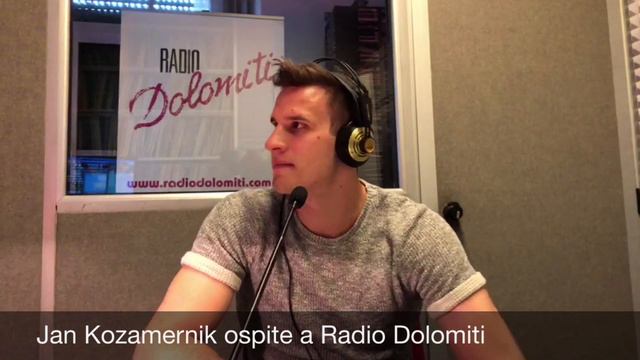Jan Kozamernik ospite a Radio Dolomiti смотреть онлайн