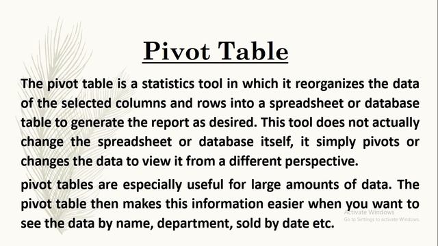 What is Pivot Table in Excel 2016 in Hindi | Part-119 смотреть онлайн