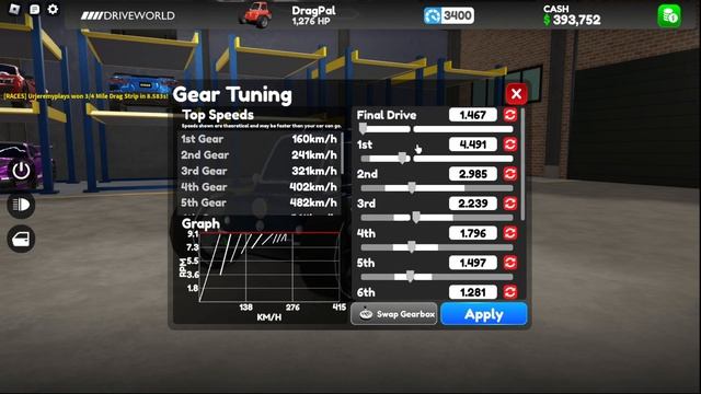 Drag Pal roblox drive world Gear ratio for drag смотреть онлайн