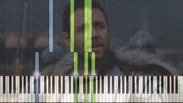 Hans Zimmer - Gladiator Battle | Piano Tutorial смотреть онлайн