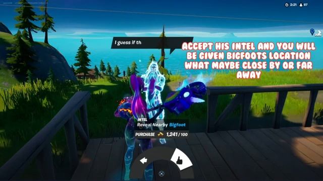 Fortnite: BIGFOOT Location Easiest Way To Find Bigfoot (The Quest To Find Bigfoot) #38 смотреть онлайн