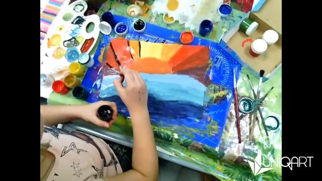 Урок рисования. Счастливые солнечные лучи смотреть онлайн