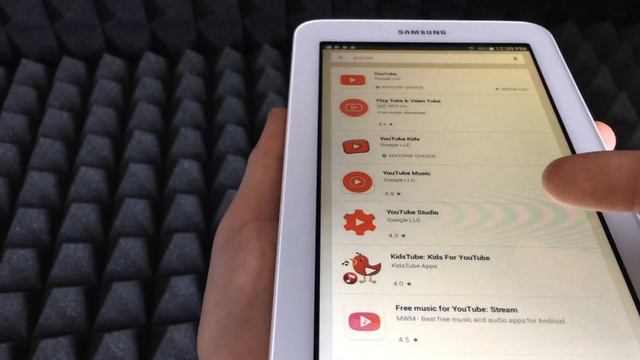 How to Download YouTube App in Samsung Tablet смотреть онлайн