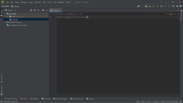 How to install streamlit in python | Install streamlit in pycharm Part 1 | streamlit tutorial смотреть онлайн