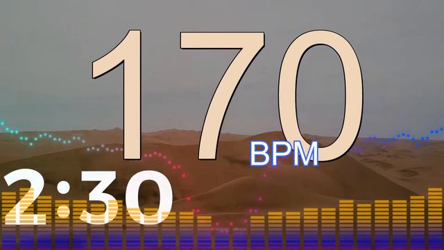 170BPM　Back Beat①　5minutes Drums Metronome смотреть онлайн