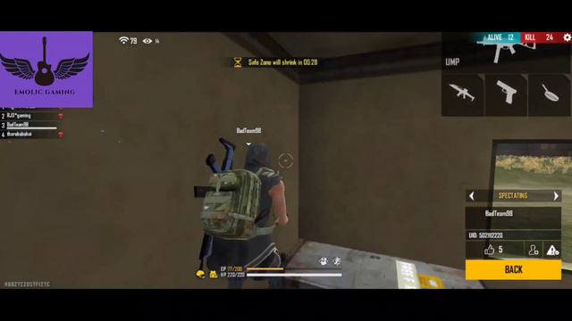 FLYING HACKER || GAREENA FREEFIRE GAMEPLAY || EMOLIC HAMING смотреть онлайн