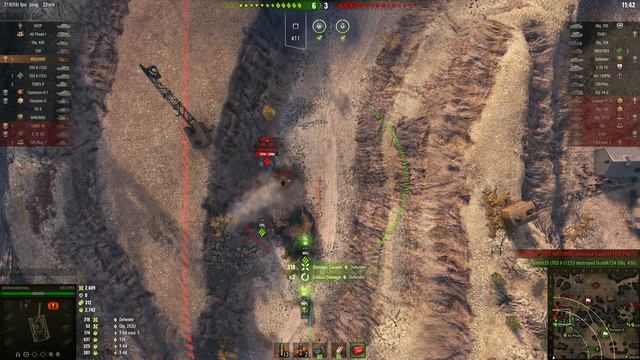 2 kills, 3k damage, 3k assist, M53/55, Tundra, WoT Guide Play смотреть онлайн