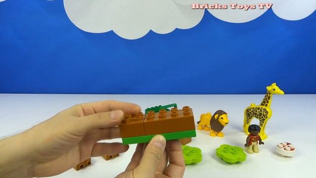 Строим из Lego Duplo, LEGO DUPLO 10802 Savanna - Вокруг света: Африка, Unboxing