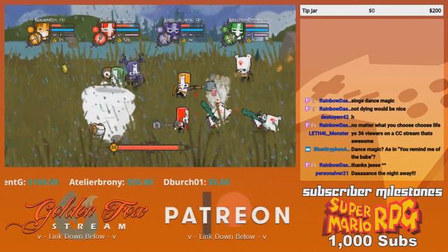 A twist of frustration! - GoldenFox Plays Castle Crashers Pt. 3 смотреть онлайн