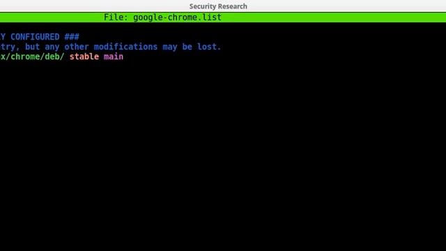 Fix Apt-Update Chrome Error Sources List смотреть онлайн