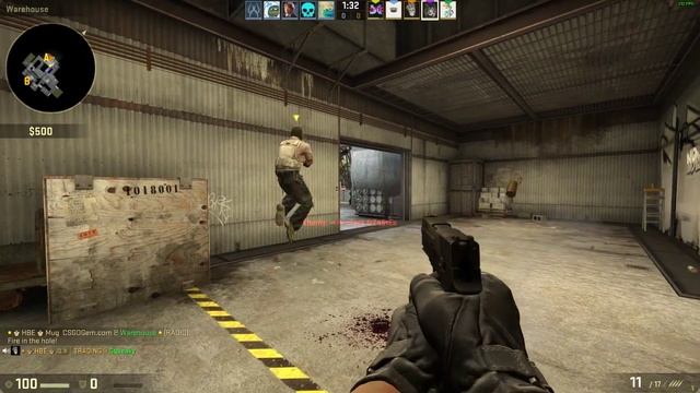 CSGO PISTOL ROUND ACE!!! смотреть онлайн
