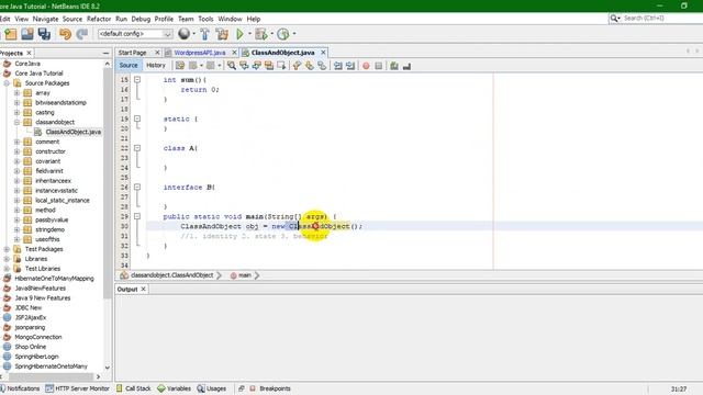 20. Core Java - Class and Object with live coding (Bangla Tutorial) смотреть онлайн