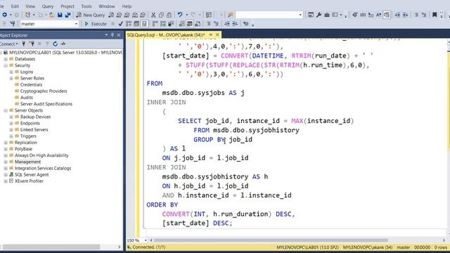 SQL Server jobs History || SQL Server Maintenance Task || SQL Server Agent Jobs Getting Failed || смотреть онлайн