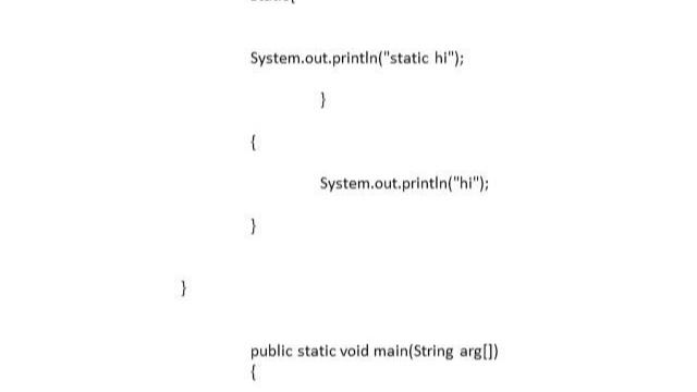 JAVA - Initializer & Class Initializer Block смотреть онлайн