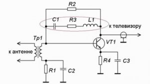Антенный усилитель  Принцип работы
