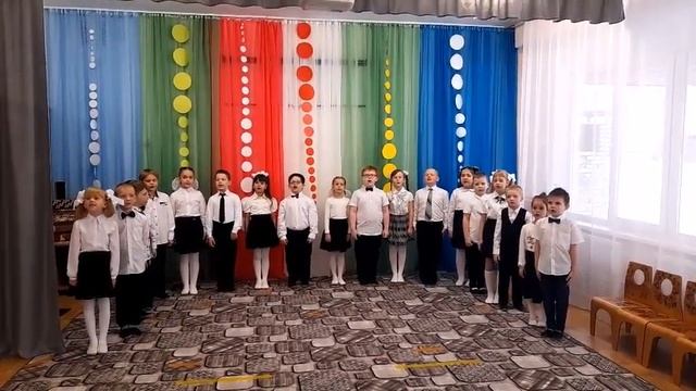 ПЕСНЯ "ЗА МИР "СПАСИБО !" - ГОВОРИМ" (Подготовительная группа) смотреть онлайн