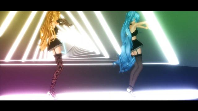 MMD Chocolate Cream Miku & Yoko (DL) смотреть онлайн